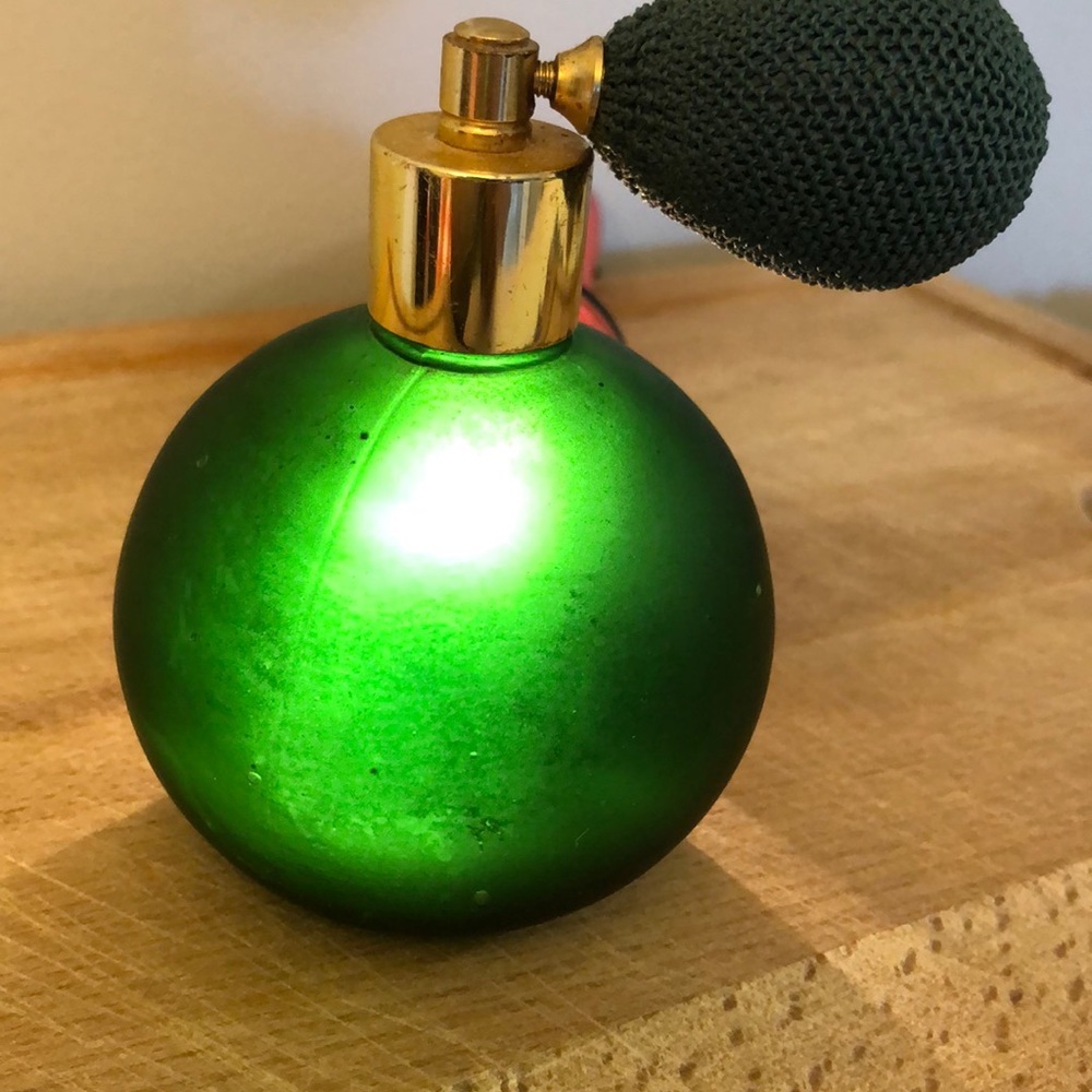 Vintage atomizer perfume bottle
